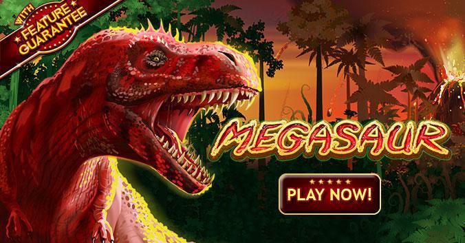 Megasaur progressive jackpot